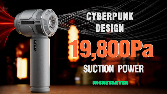 All-in-One Blower & Vacuum with 19,800Pa Suction Power