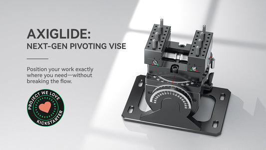 AxiGlide: Next-gen Pivoting Vise for Smooth, Precise Control