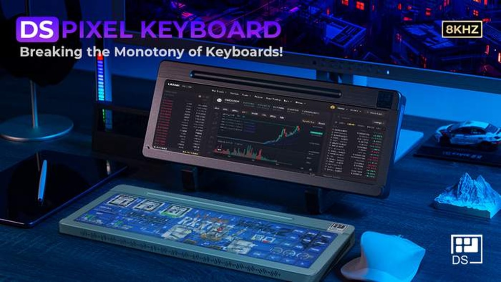 DS Pixel Keyboard—Breaking the Monotony of Keyboards