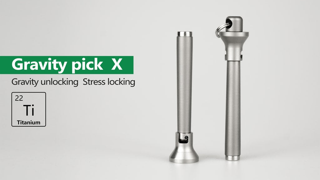 Gravity pick X：The quickest All-in-one toothpick tool