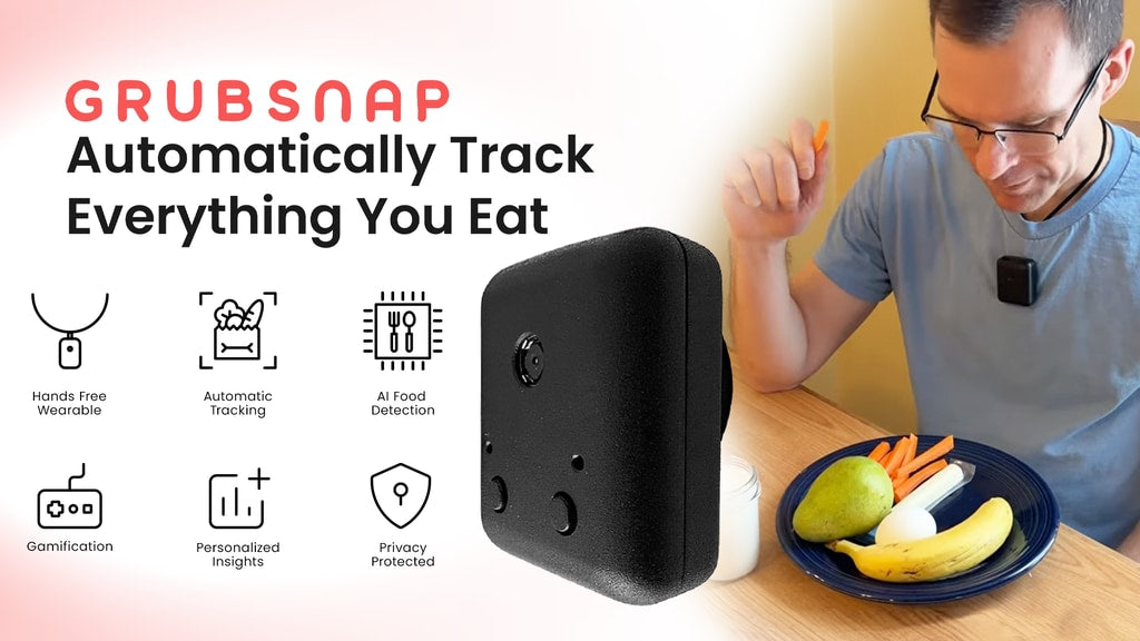 Grubsnap: The AI Wearable That Logs Your Meals Automatically