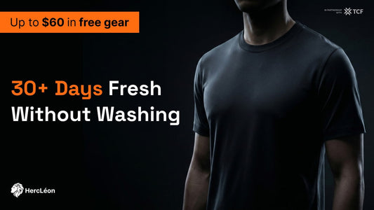 HercShirt V5.0: First Tee That Stays Smell-Free for 30+ Days