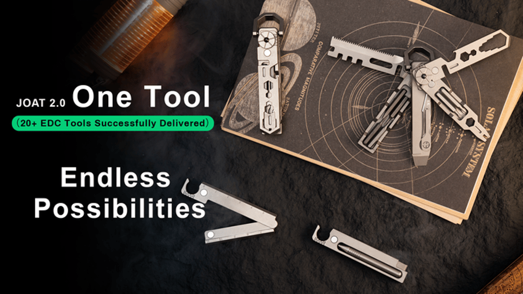 JOAT2.0 — The Ultimate Titanium EDC Tool for Everyday Fixes
