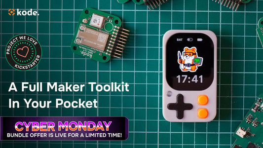 Kode Dot: The All-In-One Device for Makers, Hackers & Geeks