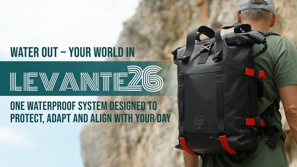 LEVANTE26 | All-Terrain Waterproof Modular Backpack