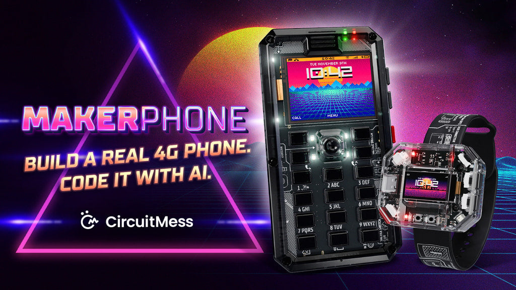 MAKERphone 2.0 - an educational DIY mobile phone
