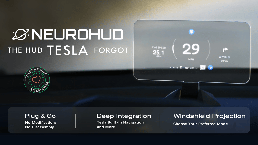 NeuroHUD: The Heads-Up Display Tesla Forgot