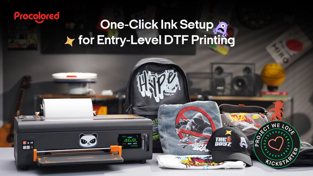 Procolored: One-Click Ink Setup for Entry-Level DTF Printing