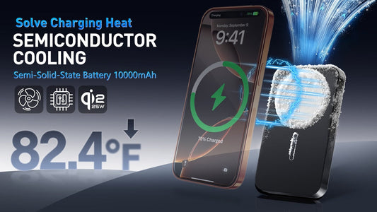 Qi2 25W The First Semi-Solid State Cooling Power Bank