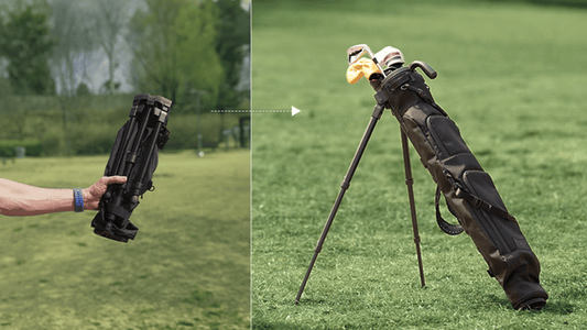 Slim Caddy: The World’s First Collapsible Sunday Bag