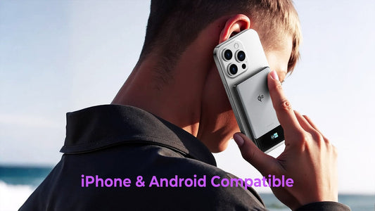 Slimmest Power Bank with Live TFT Display& Apple-Grade Cells