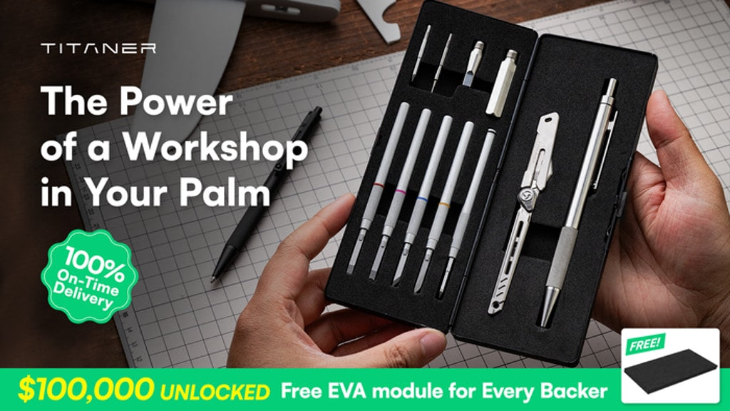 Titaner Dragon Pearl: The 9-in-1 Titanium Modular Pen