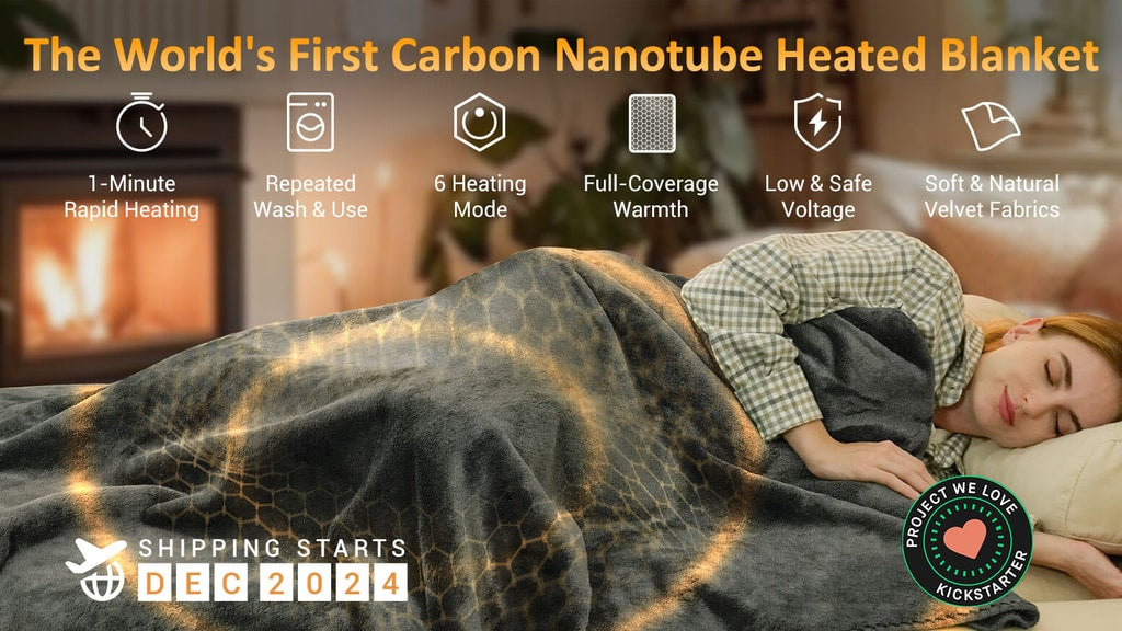 World's First Carbon Nanotube Heated Blanket