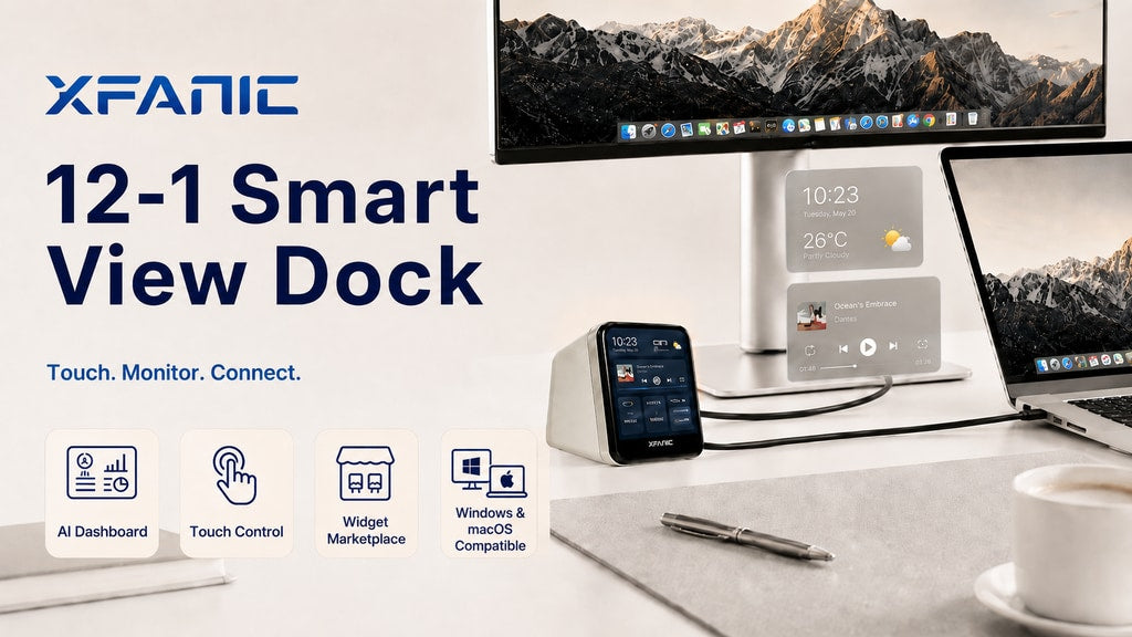 XFANIC: A SmartView Dock for AI, Productivity & Monitoring